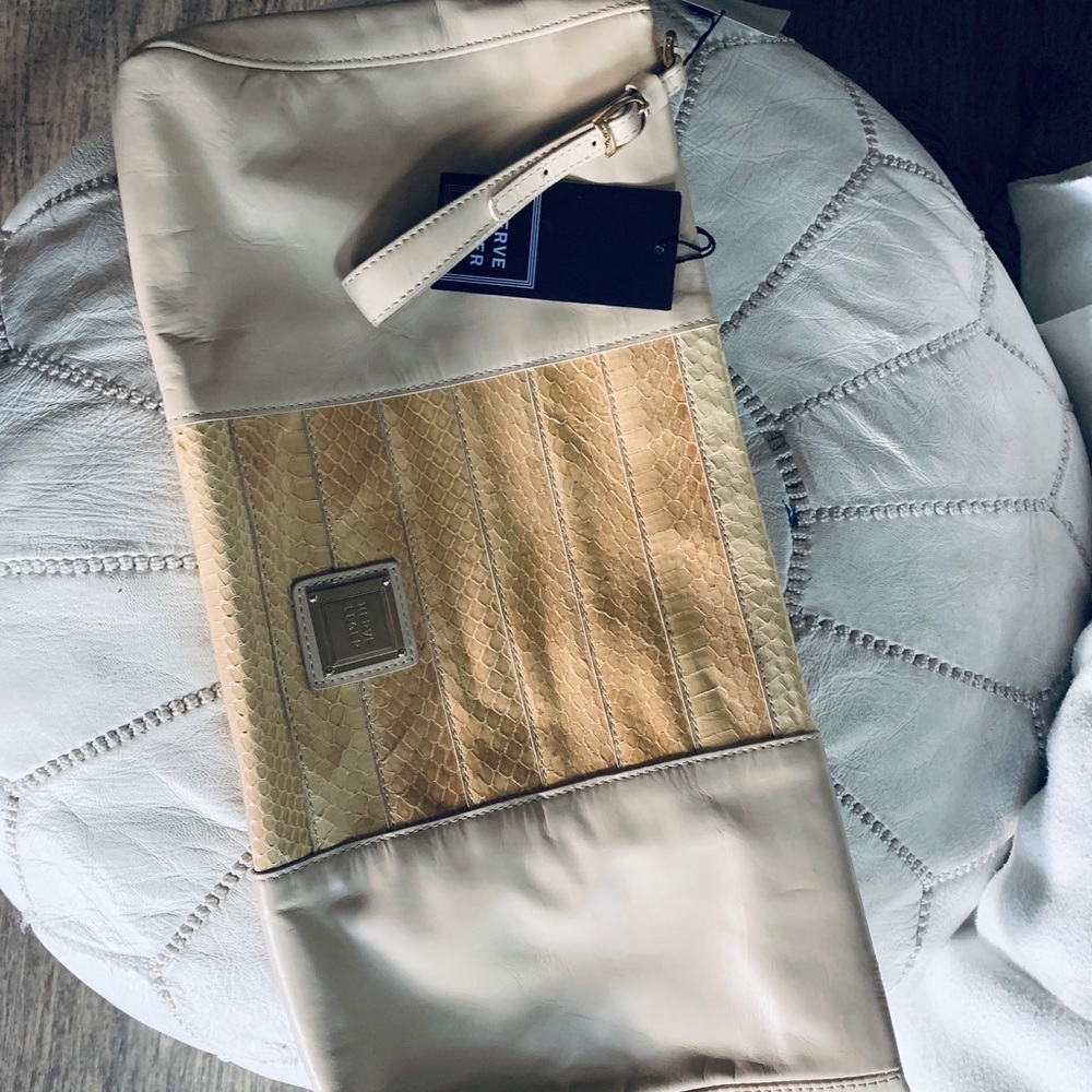 Over sized Herve Leger vintage wristlet